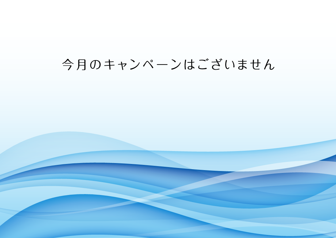 キャンペーンはありません